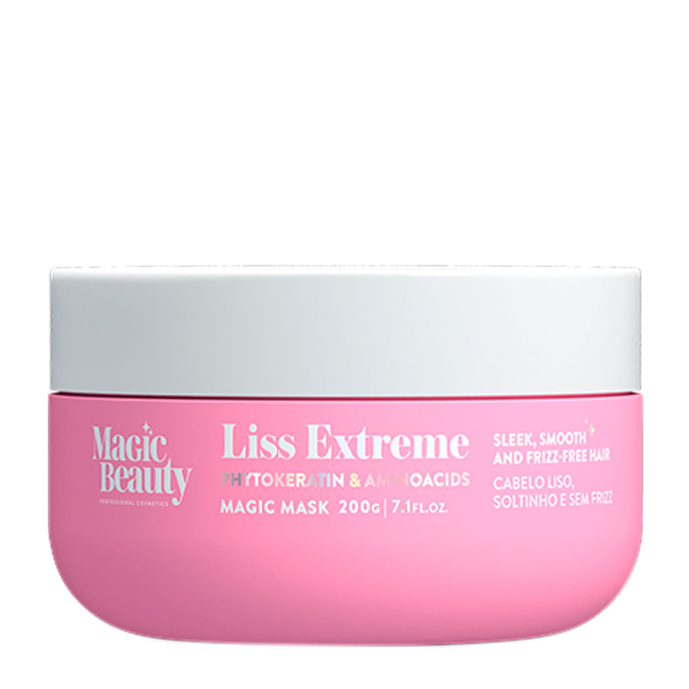 Máscara de Efeito Liso Magic Beauty Liss Extreme 200g