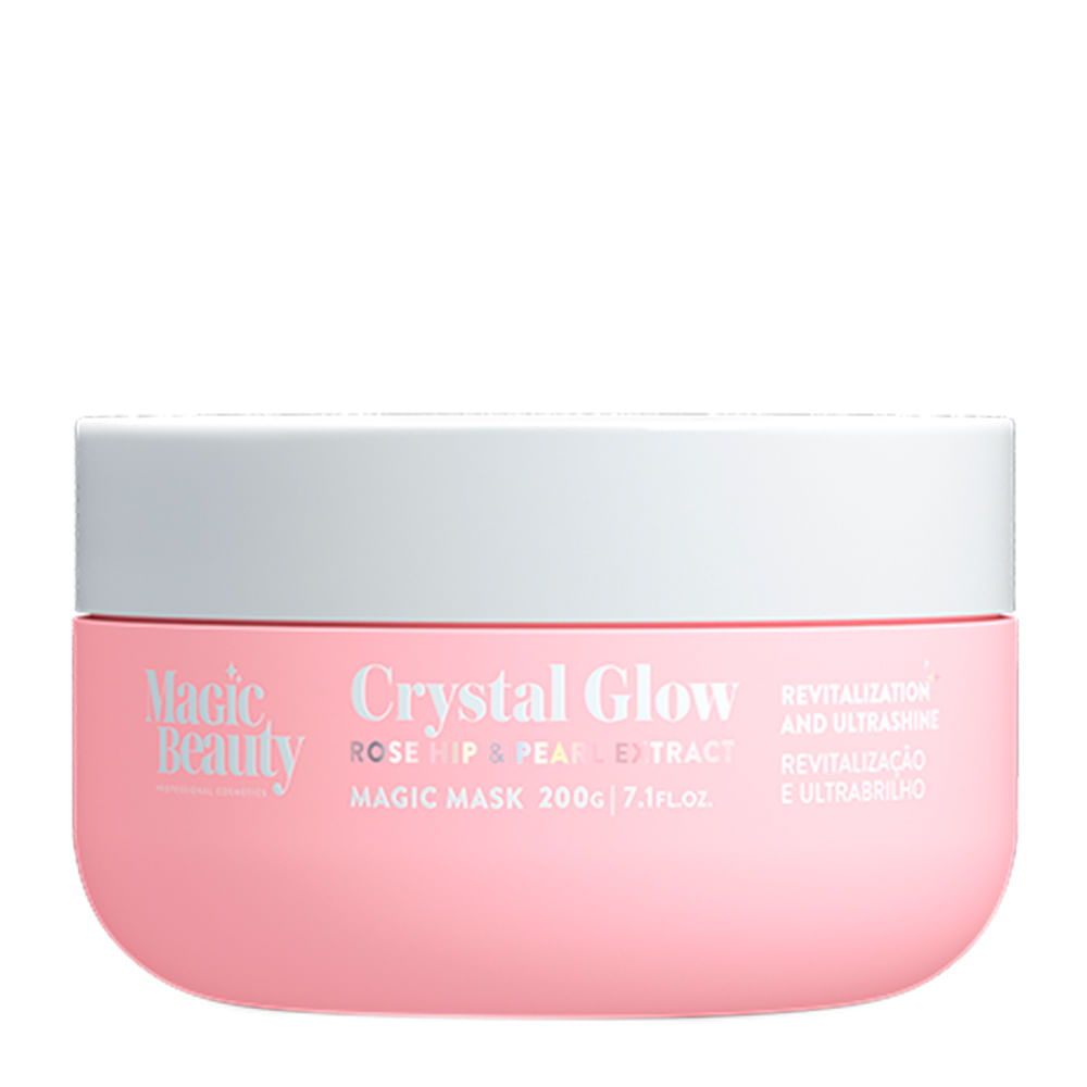 Máscara de Revitalização Magic Beauty Crystal Glow 200g