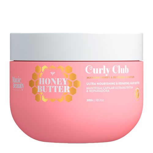 Máscara Magic Beauty Curly Club Honey Butter 300g