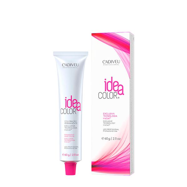 Coloração Cadiveu Professional Idea Color 60g 8.31 Louro Claro Dourado Acinzentado 8.31 Louro Claro Dourado Acinzentado