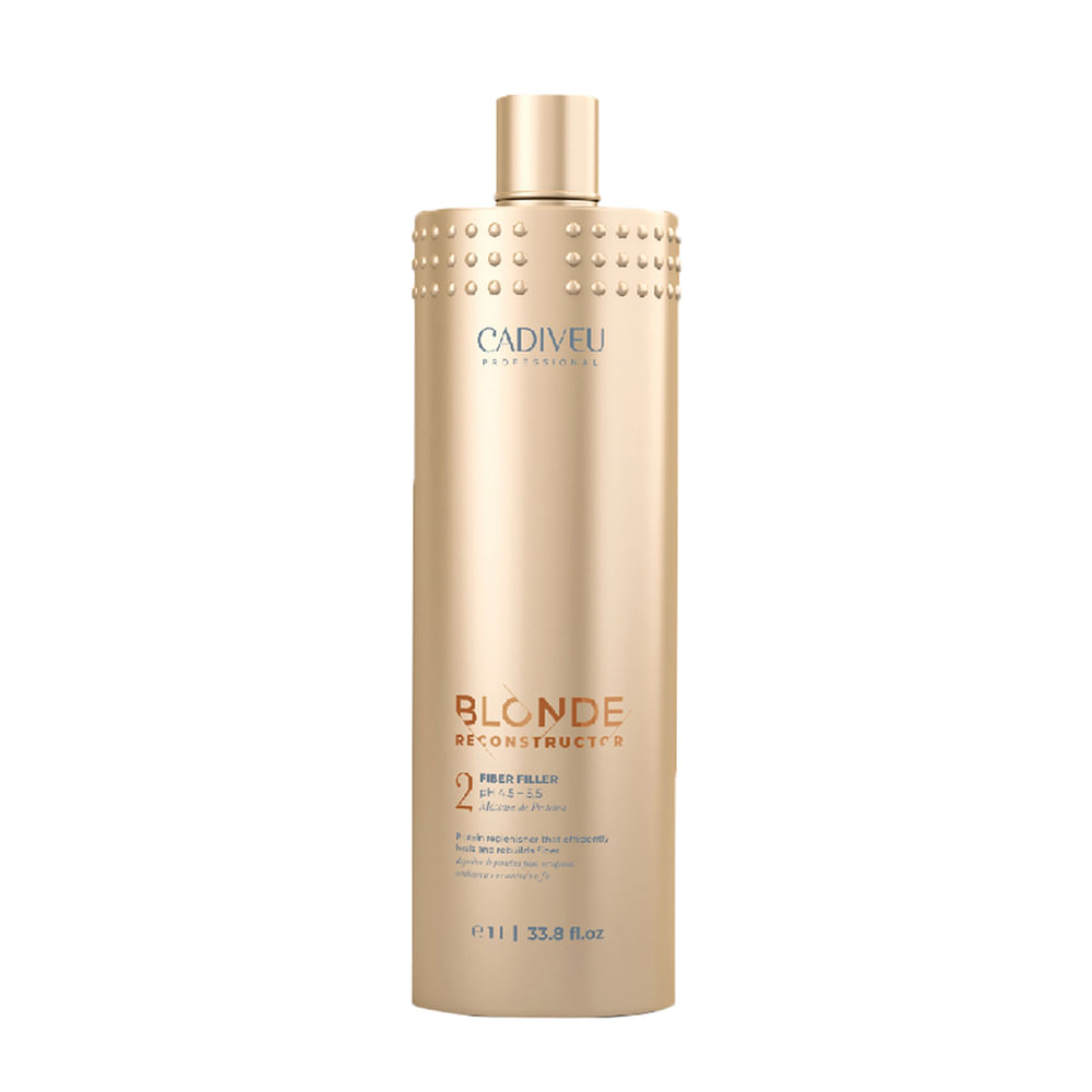 Máscara de Reconstrução Cadiveu Professional Blonde Reconstructor Fiber Filler 1000ml