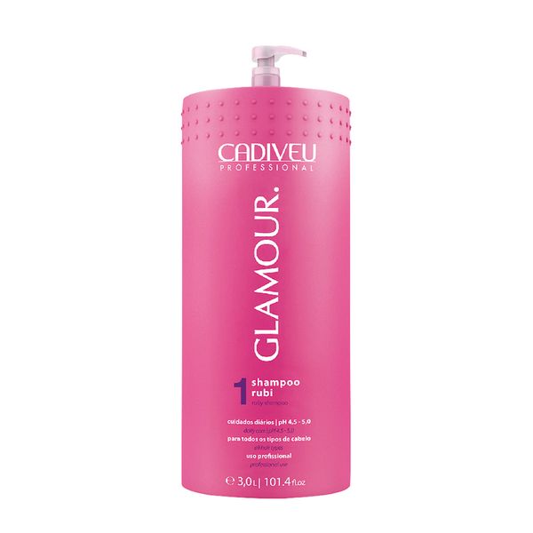Shampoo Cadiveu Professional Glamour Rubi 3000ml 3000 ml