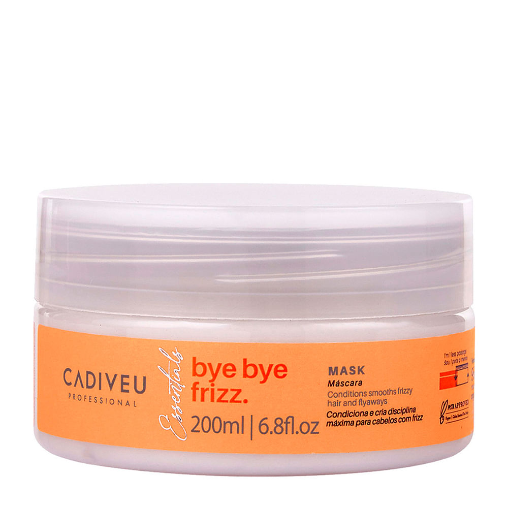 Máscara Anti-Frizz Cadiveu Essentials Bye Bye Frizz 200ml