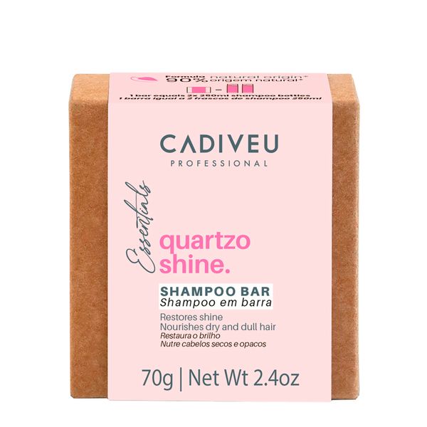 Shampoo em Barra Cadiveu Essentials Quartzo Shine 70g 70 g