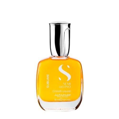 Óleo Capilar Alfaparf Milano Professional Semi Di Lino Sublime Cristalli Líquidi 30ml