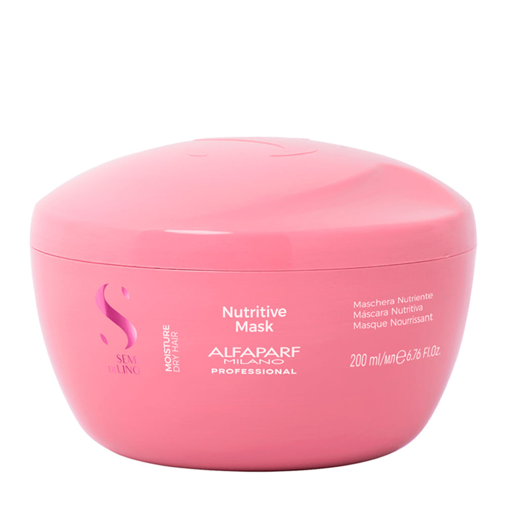 Máscara Alfaparf Milano Professional Semi Di Lino Moisture Nutritive 200ml