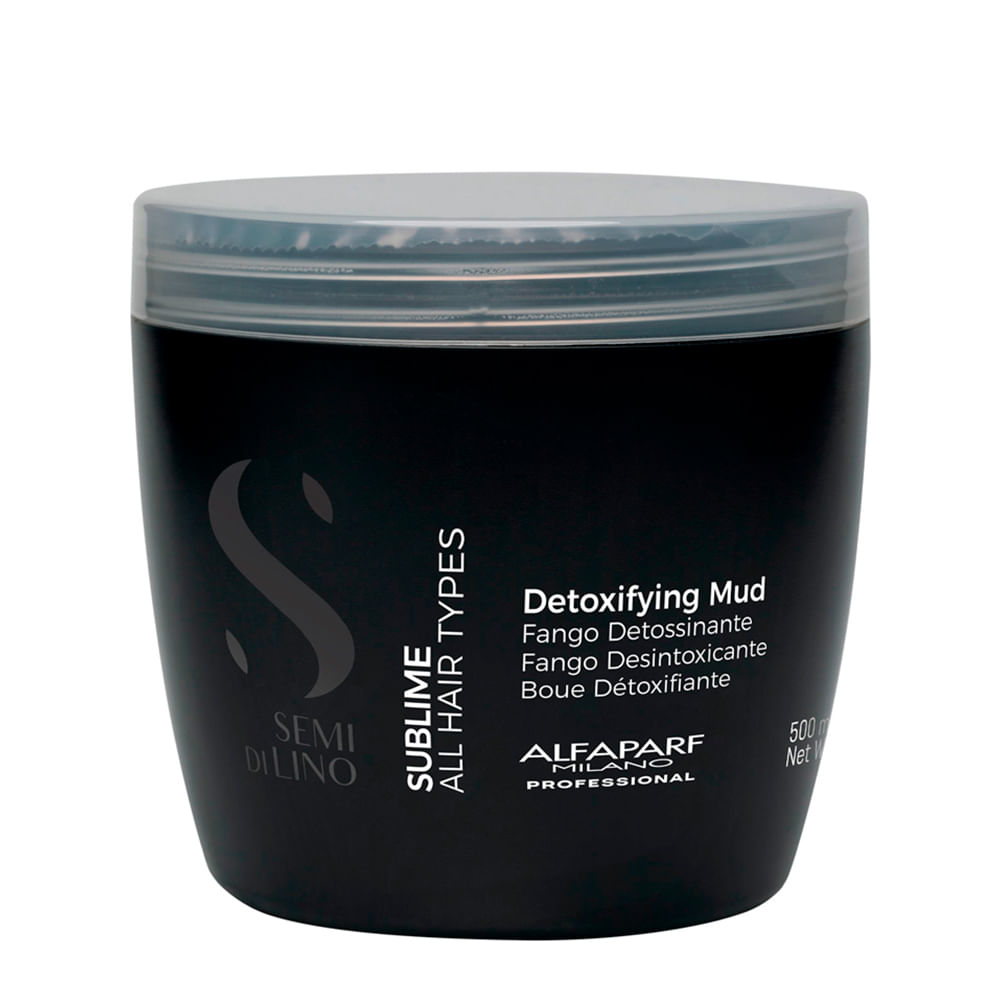 Tratamento Alfaparf Milano Professional Semi di Lino Sublime Detoxifying Mud 500ml