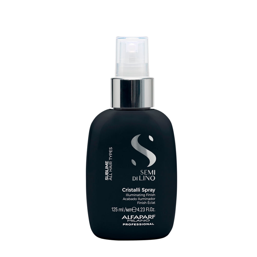 Spray Finalizador Alfaparf Milano Professional Semi di Lino Sublime Cristalli 125ml