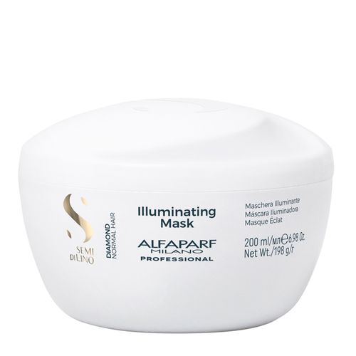 Máscara Alfaparf Milano Professional Semi Di Lino Diamond Illuminating 200ml