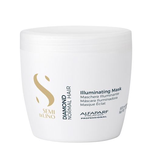 Máscara Alfaparf Milano Professional Semi Di Lino Diamond Illuminating 500ml