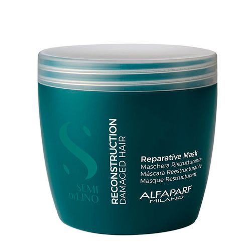 Máscara Alfaparf Milano Professional Semi Di Lino Reconstruction Reparative 500ml