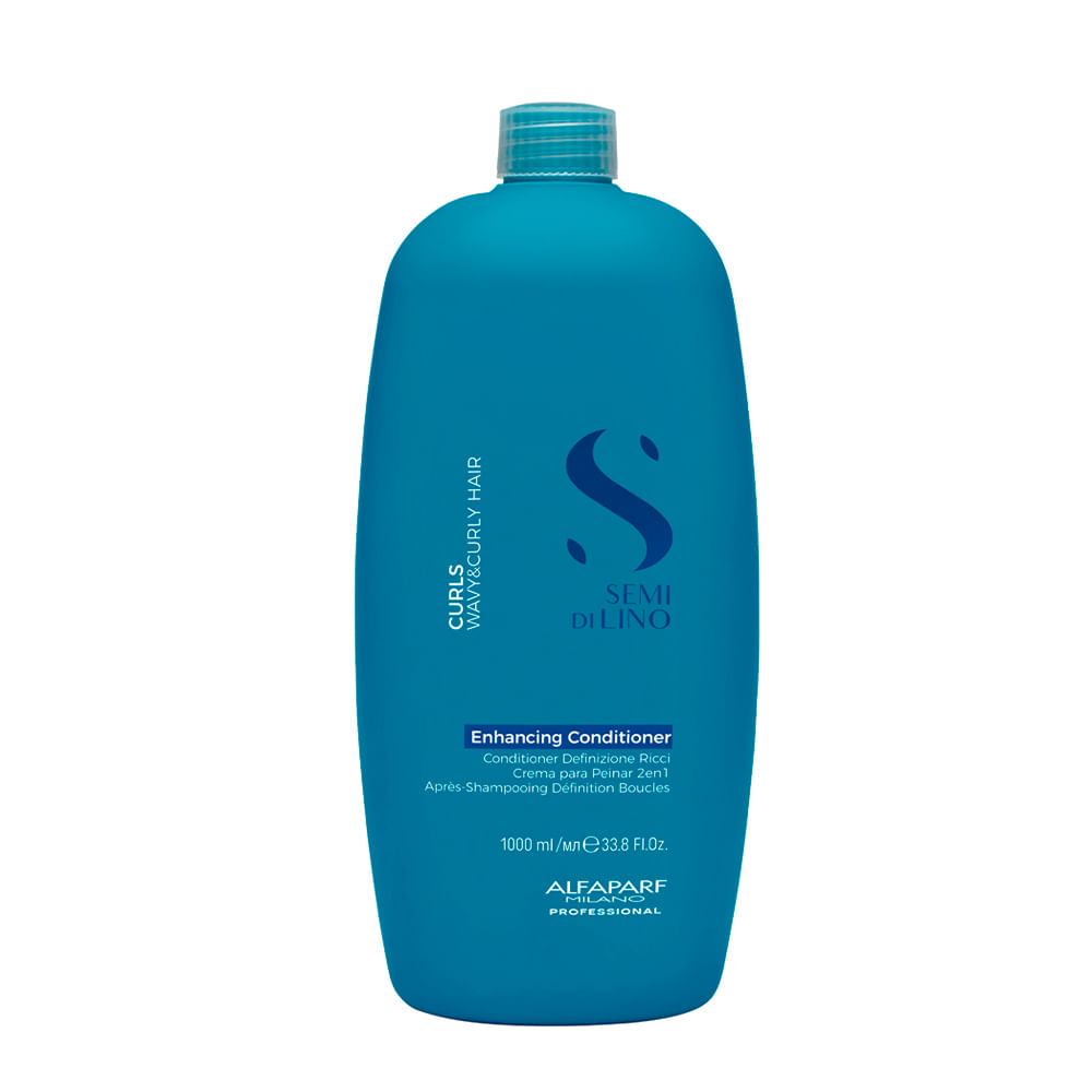 Condicionador Alfaparf Milano Professional Semi di Lino Curls Enhancing 1000ml