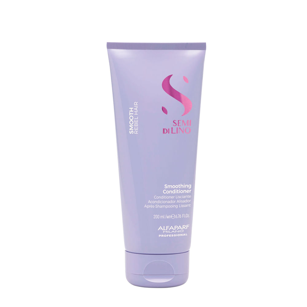 Condicionador Alfaparf Milano Professional Semi di Lino Smooth Smoothing 200ml