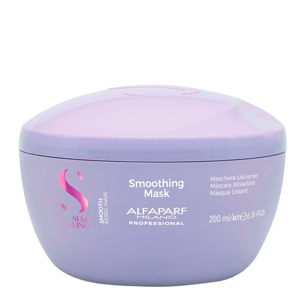 Máscara Alfaparf Milano Professional Semi di Lino Smooth 200ml 200ml