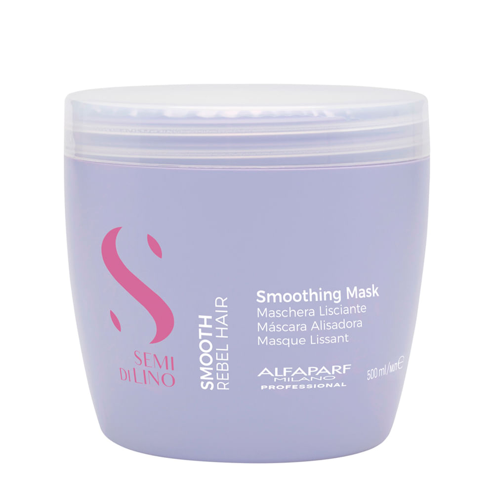 Máscara Alfaparf Milano Professional Semi di Lino Smooth 500ml