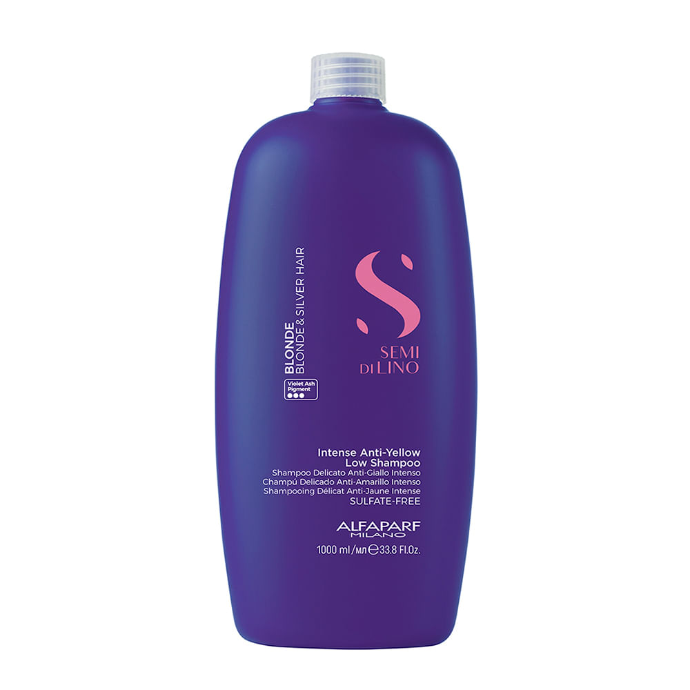Shampoo Alfaparf Milano Professional Professional Semi Di Lino Blonde Anti-Yellow 1000ml