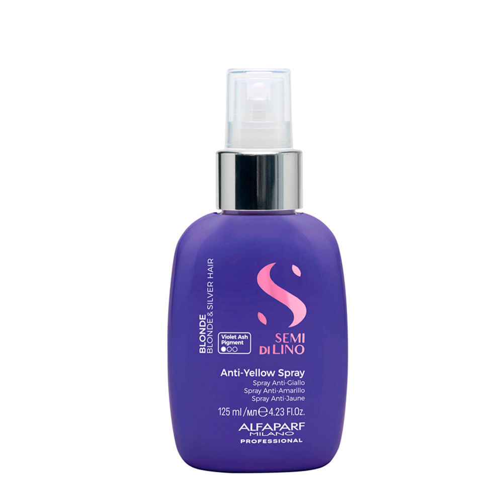 Leave-In Alfaparf Milano Professional Professional Semi Di Lino Blonde Anti-Yellow 125ml