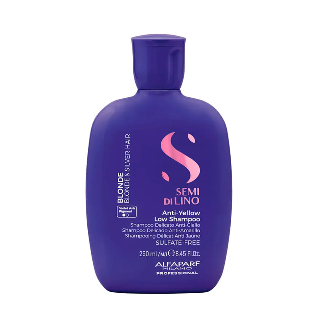 Shampoo Alfaparf Milano Professional Professional Semi Di Lino Brunette Anti-Orange 250ml