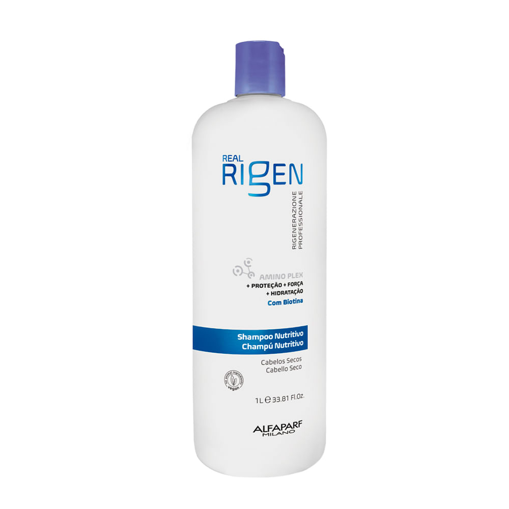Shampoo Alfaparf Milano Professional Real Rigen Nutritivo 1000ml
