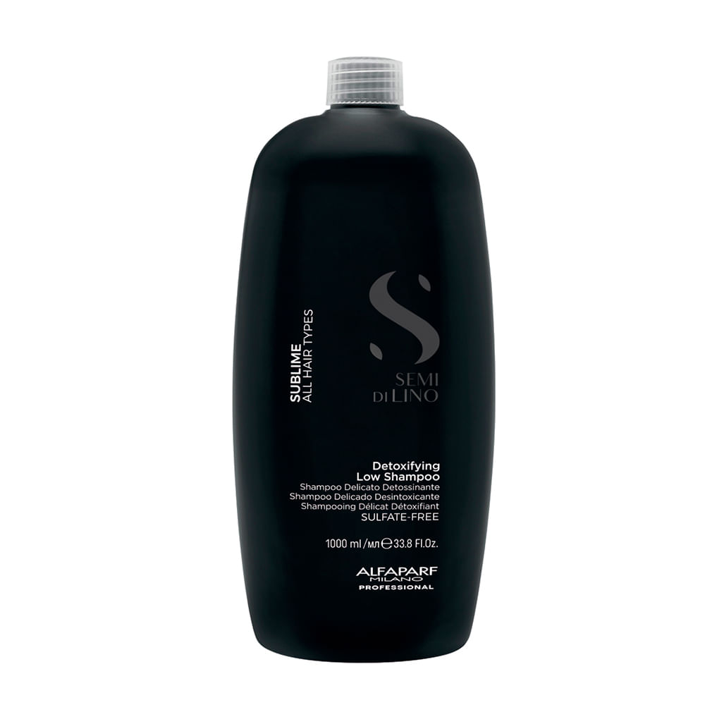 Shampoo Alfaparf Milano Professional Semi di Lino Sublime Detoxifying Low 1000ml