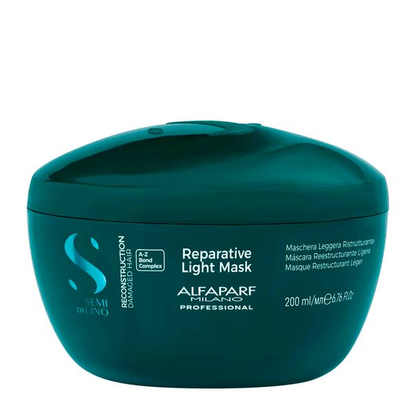 Máscara Alfaparf Milano Professional Semi di Lino Reconstruction Reparative 200ml 200ml