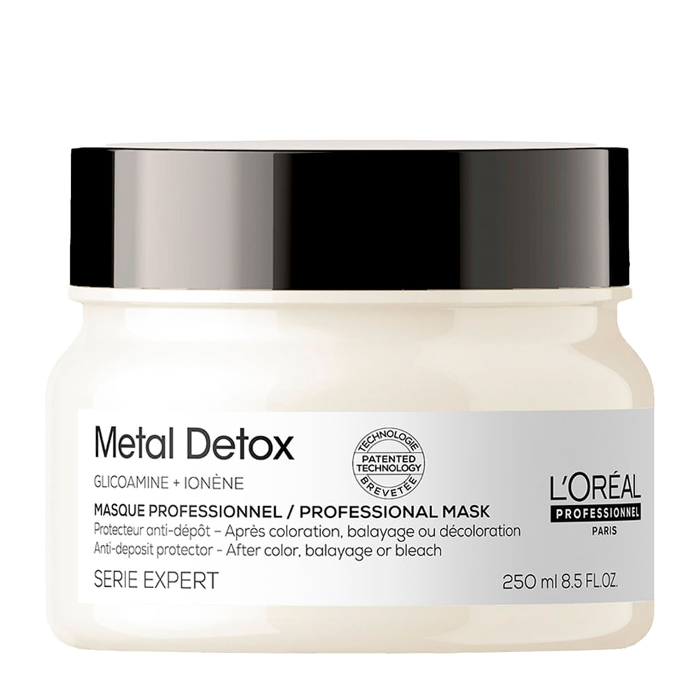 Máscara Protetora L'Oréal Professionnel Serie Expert Metal Detox 250 g
