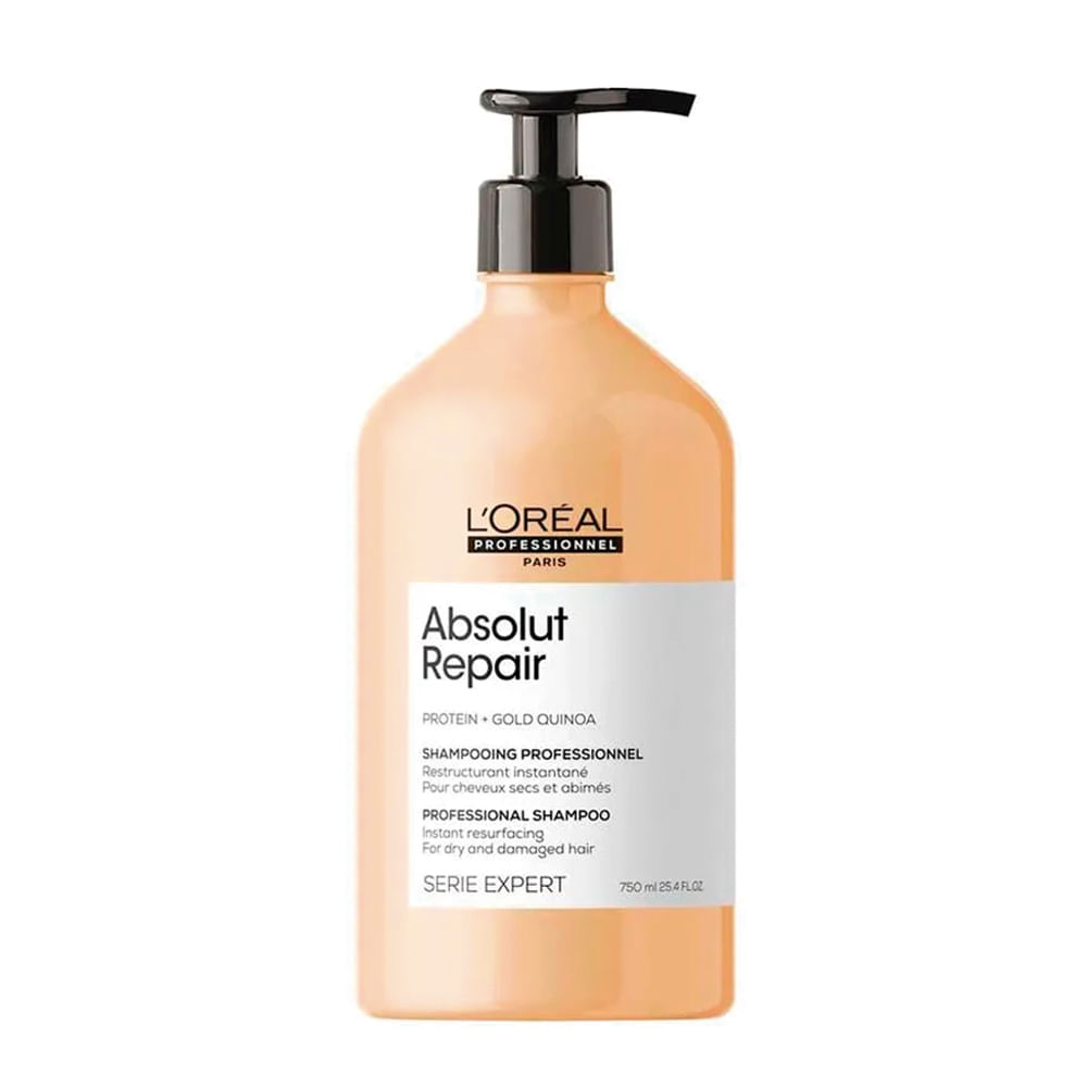 Shampoo L'Oréal Professionnel Serie Expert Absolut Repair Gold Quinoa 750ml
