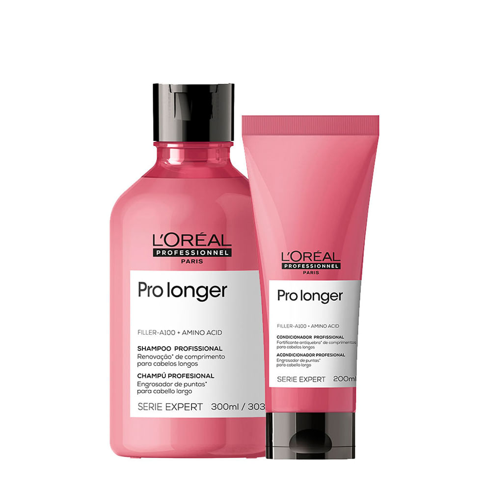 Kit L'Oréal Professionnel Serie Expert Pro Longer - Shampoo 300ml + Condicionador 200ml