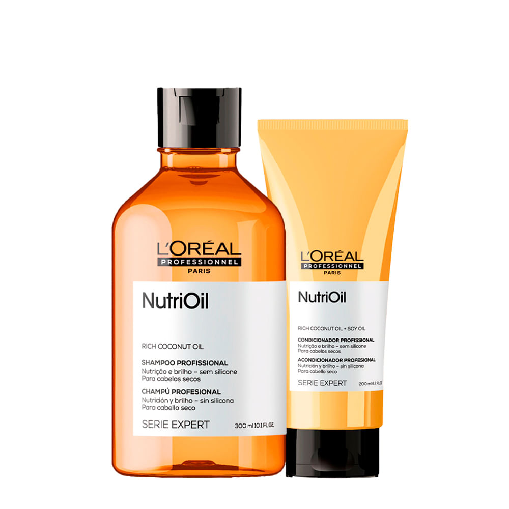 Kit L'Oréal Professionnel Serie Expert Nutrioil - Shampoo 300ml + Condicionador 200ml