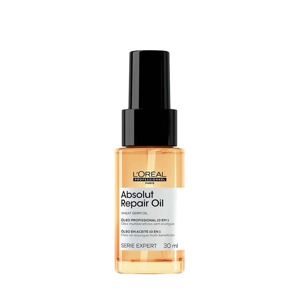 Óleo Capilar L'Oréal Professionnel Serie Expert Absolut Repair Gold Quinoa Protein 10 In 1 30ml