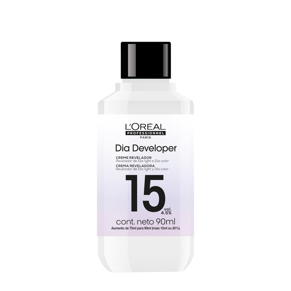 Oxidante L'Oréal Professionnel Dia Developer 15 Volumes 90ml