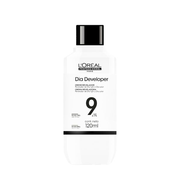 Emulsão Reveladora L'Oréal Professionnel Dia Developer 9 Volumes 120ml 9 Volumes