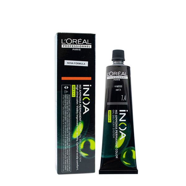 Coloração L'Oréal Professionnel Inoa 60g 7.4 7.4