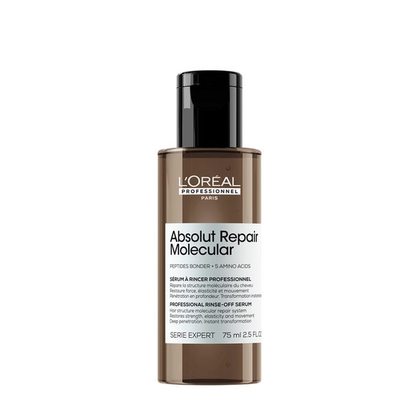 Sérum Reconstrutor com Enxágue L'Oréal Professionnel Serie Expert Absolut Repair Molecular 75ml 75 ml