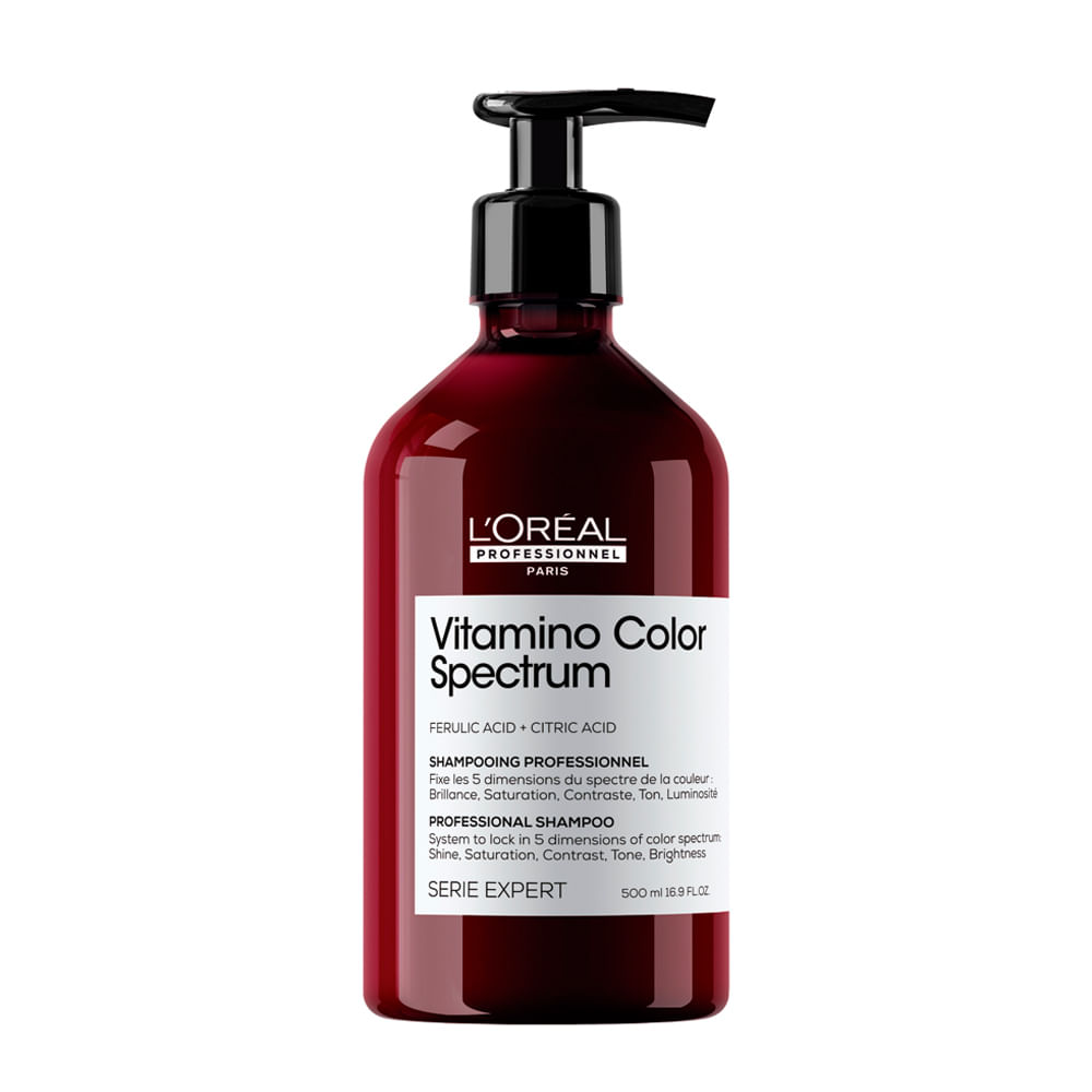 Shampoo L'Oréal Professionnel Vitamino Color Spectrum Cabelos Coloridos 500ml