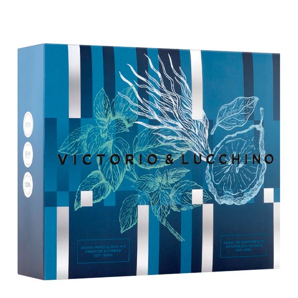 Kit Perfume Victorio & Lucchino Águas de V&l Nº3 Iris Luminoso Feminino - Eau de Toilette 150ml+nº15 Flor Oriental Eau de Parfum 30ml Kit