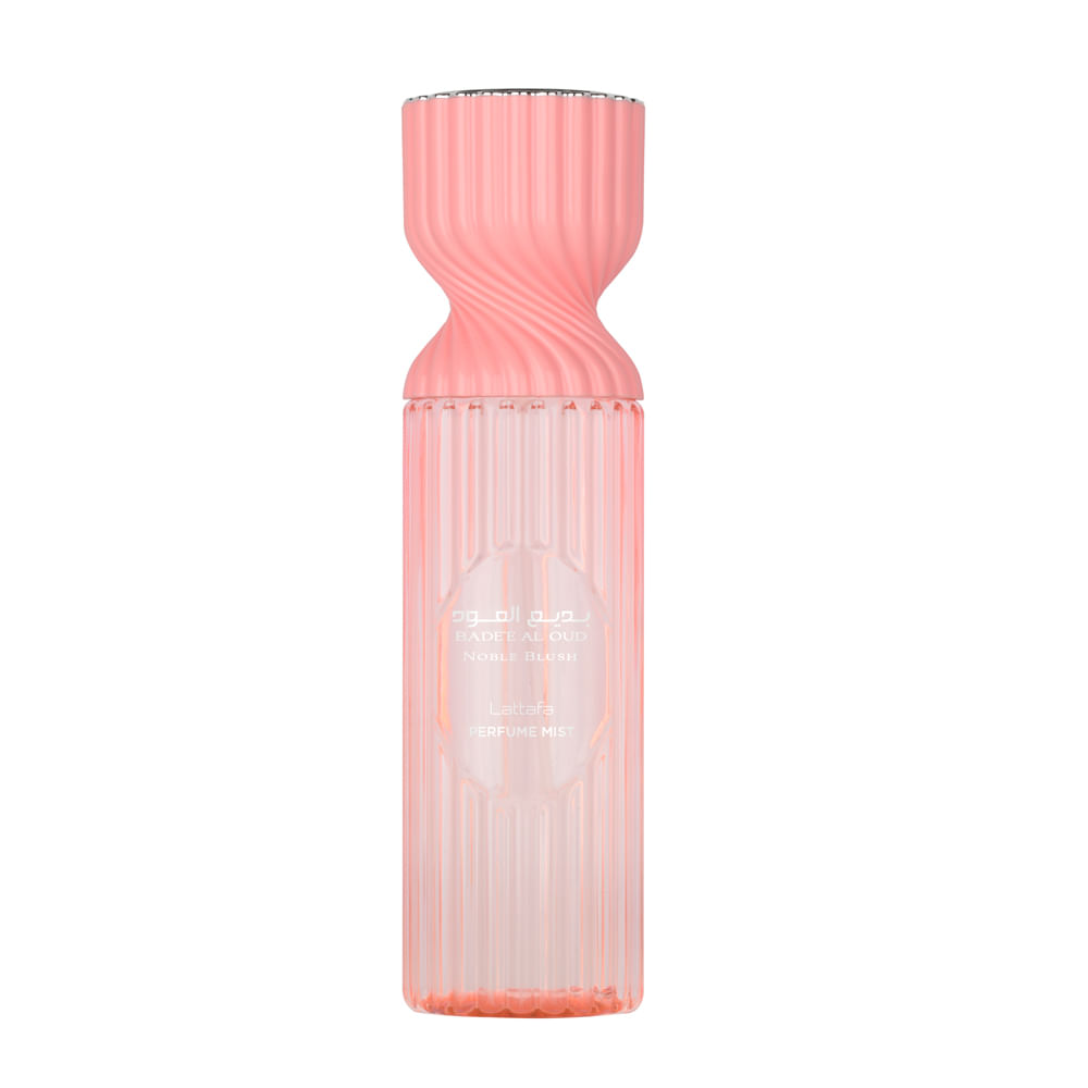 Perfume Lattafa Mist Badee Al Oud Noble Blush Unissex - Body Splash 250ml