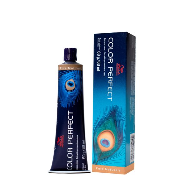 Coloração Wella Professionals Color Perfect Pure Naturals 60ml 4/0 Castanho 4/0 Castanho