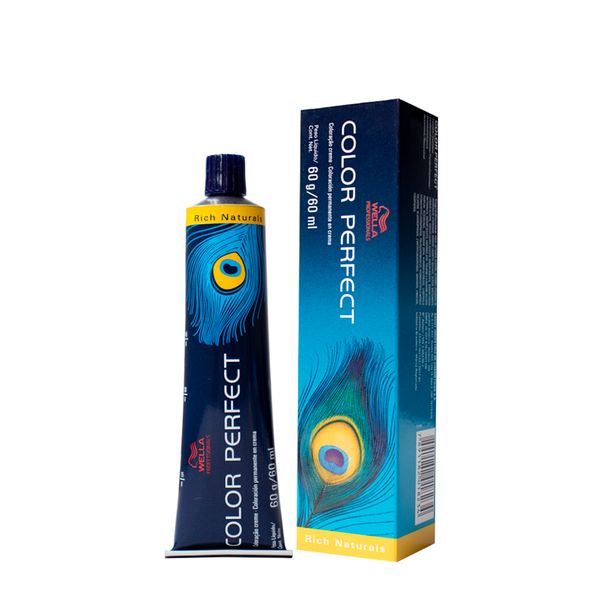 Coloração Wella Professionals Color Perfect Rich Naturals 60ml 9/1 Louro Ultraclaro Acinzentado 9/1 Louro Ultraclaro Acinzentado