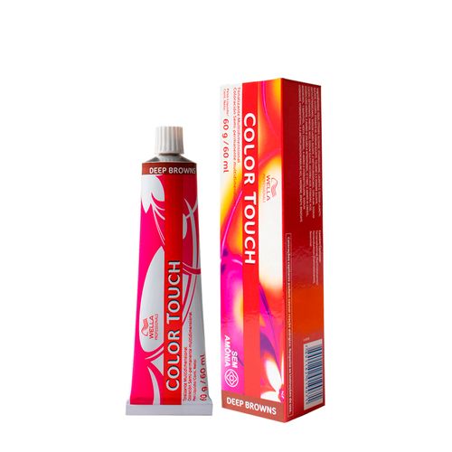 Tonalizante Wella Professionals Color Touch Deep Browns 10/73 Louro Claríssimo Marrom Dourado 60g