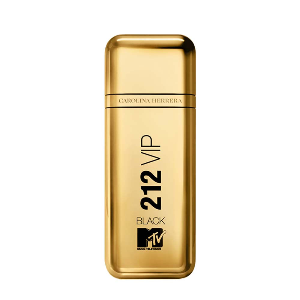 Perfume Carolina Herrera 212 Vip Black NYC MTV Masculino - Eau de Parfum 100ml