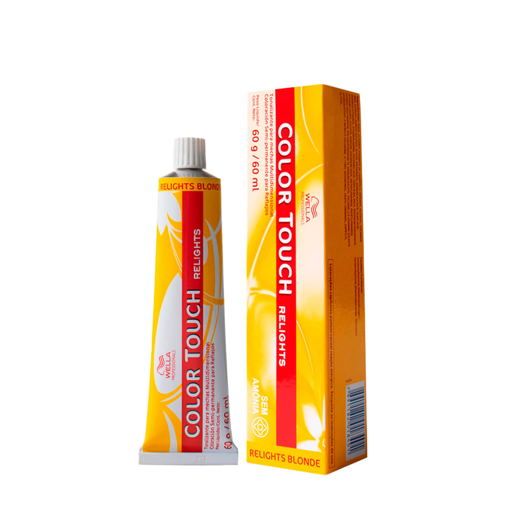 Tonalizante Wella Professionals Color Touch Relights /18 Cinza Perolado 60g