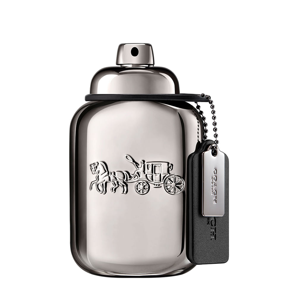 Perfume Coach New York Pure Platinum Masculino - Parfum 60ml