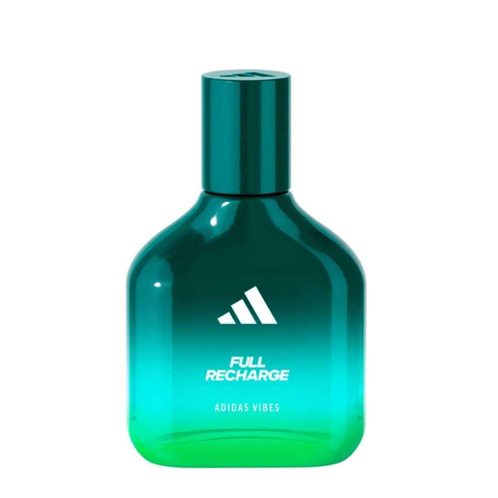 Perfume Adidas Vibes Full Recharge Unissex - Eau de Parfum 50ml