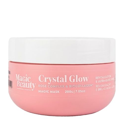 Máscara Magic Beauty Crystal Glow Collagen 200g