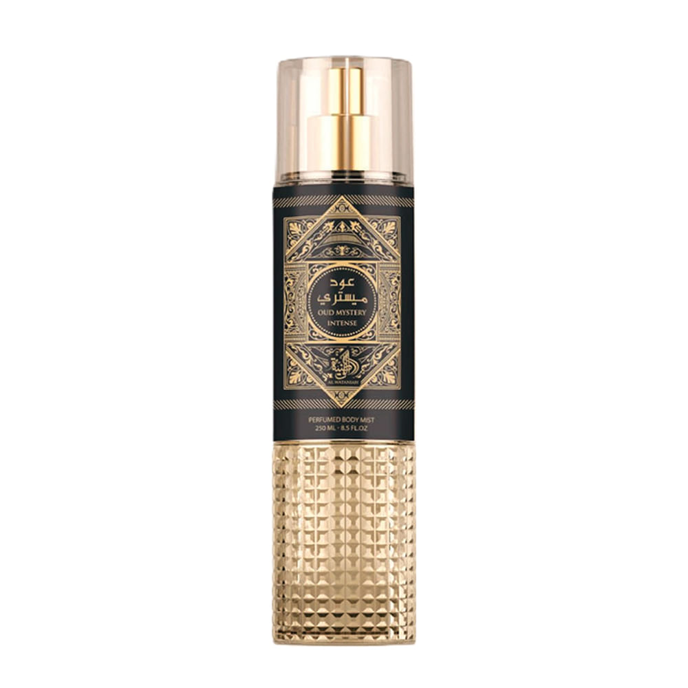 Body Mist Al Wataniah Masculino Oud Mystery Intense 250ml
