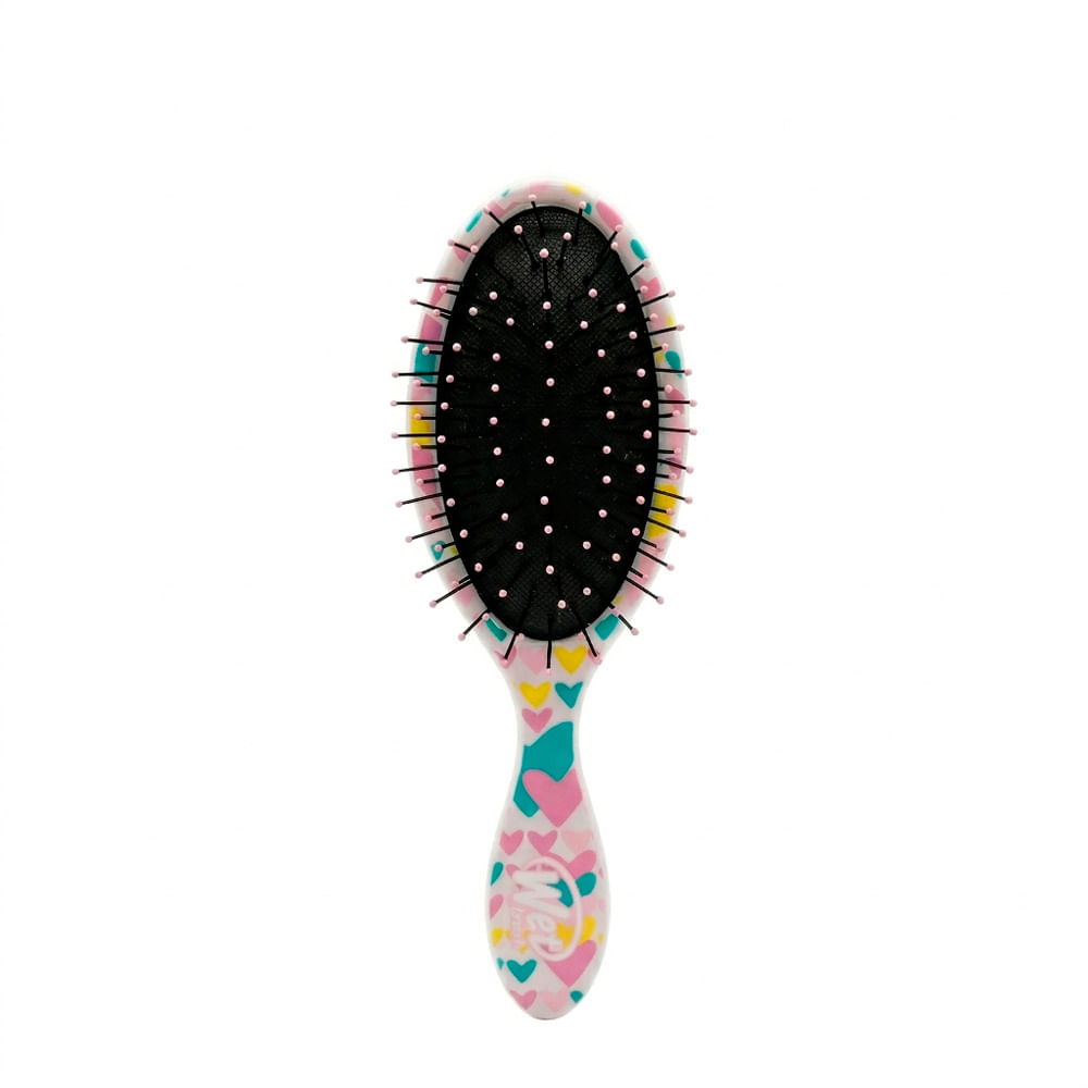 Escova Wetbrush Kids Detangler Coração Branca