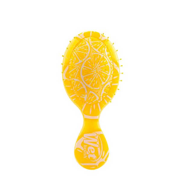 Mini Escova Wetbrush Original Detangler Tutti-Frutti Limão Amarela Tutti-Frutti Limão Amarela