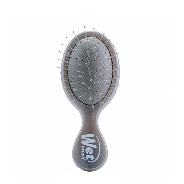 Mini Escova Wetbrush Original Detangler Holográfica Prateada - Edição Limitada Holográfica Prateada