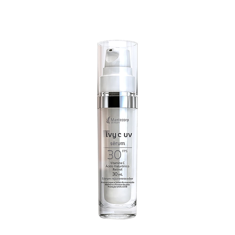 Sérum Facial Rejuvenescedor Vitamina C Mantecorp Ivy C Uv Fps 30 30ml